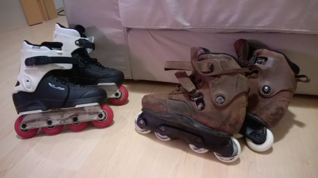 USD Eisler carbon free and Salomon ST Pro